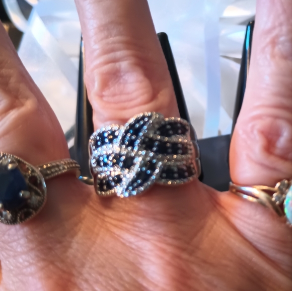 Micro Paved Blue Zircon - Picture 5 of 10